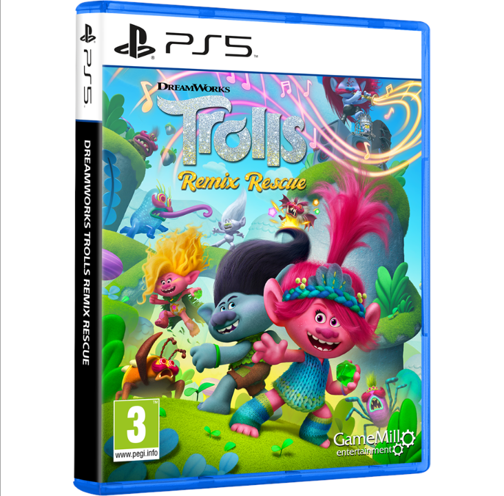 DreamWorks Trolls Remix Rescue - Sony PlayStation 5 - Action