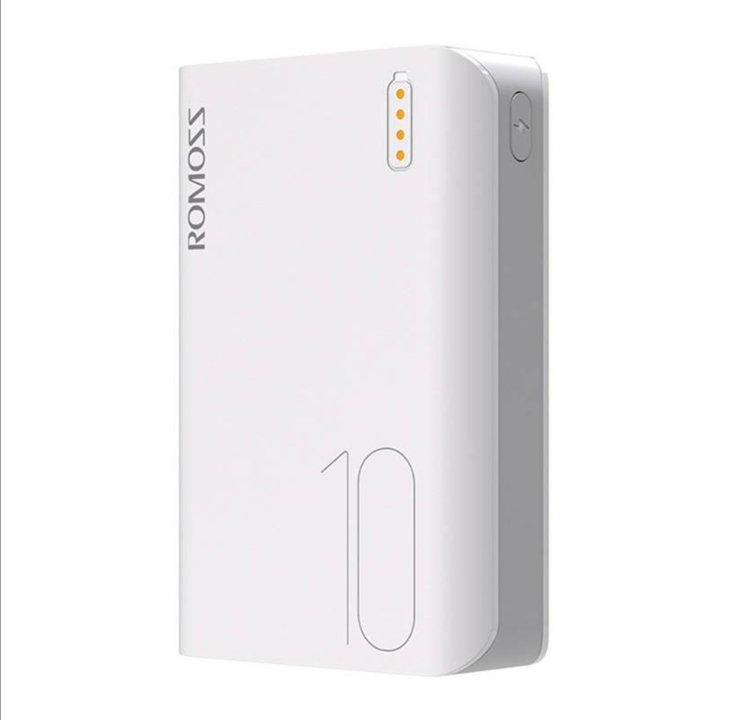 ROMOSS Sense 4 Mini PowerBank - Vit - 10000 mAh