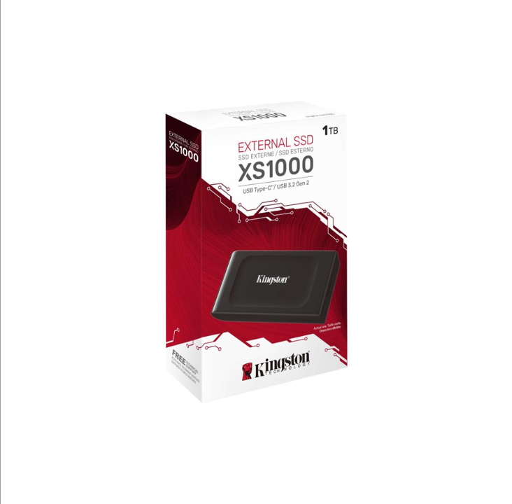 Kingston XS1000 External SSD USB 3.2 Gen 2 - 1TB