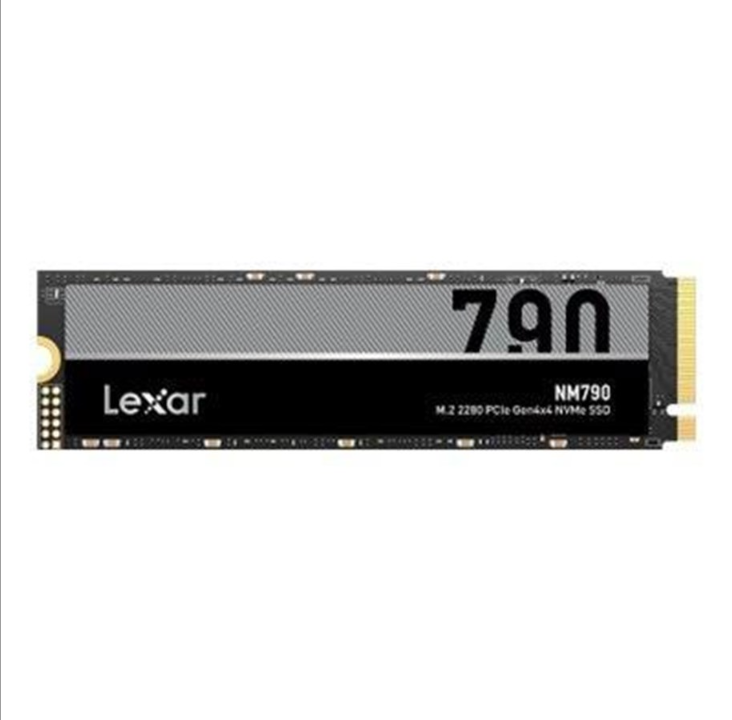 Lexar NM790 SSD - 2 تيرابايت - M.2 2280 - PCIe 4.0 - بدون موزع للحرارة