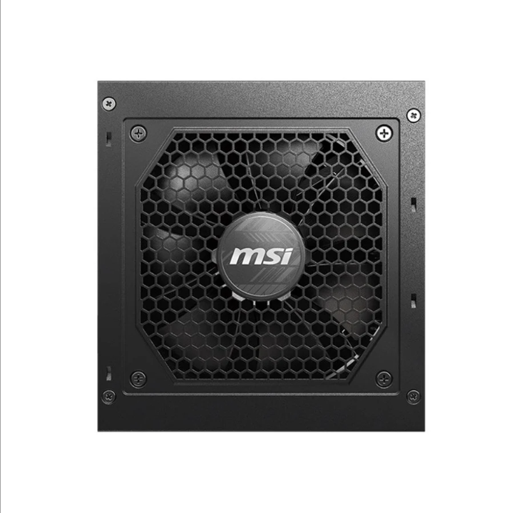 MSI MAG A750GL PCIE5 - مزود طاقة - مزود طاقة 750 وات - 750 وات - 120 مم - شهادة 80 Plus الذهبية