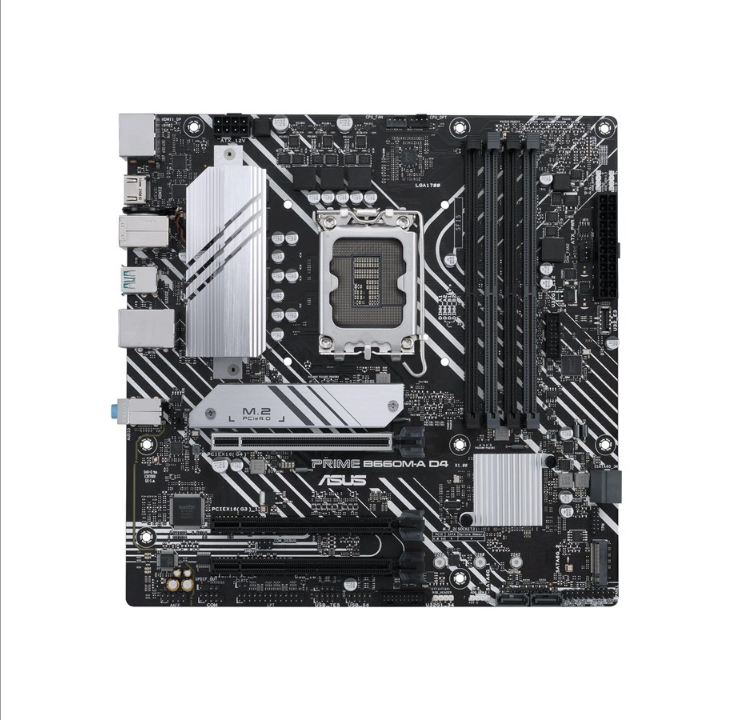 ASUS PRIME B660M-A D4-CSM Motherboard - Intel B660 - Intel LGA1700 socket - DDR4 RAM - Micro-ATX