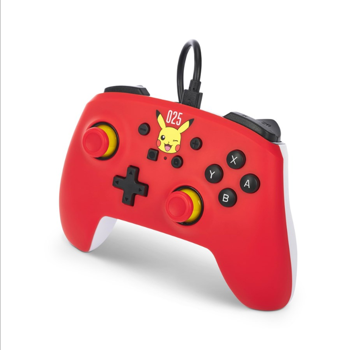 PowerA wired controller for Nintendo Switch - Laughing Pikachu - Gamepad - Nintendo Switch