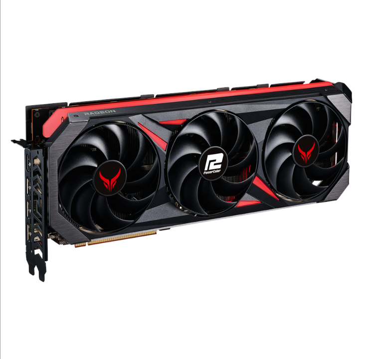 PowerColor Radeon RX 7700 XT Red Devil - ذاكرة الوصول العشوائي GDDR6 سعة 12 جيجابايت - بطاقة الرسومات