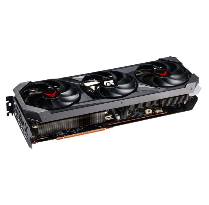 PowerColor Radeon RX 7800 XT Red Devil OC - ذاكرة الوصول العشوائي GDDR6 بسعة 16 جيجابايت - بطاقة الرسومات