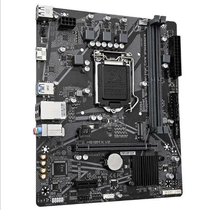 GIGABYTE H510M K V2 Motherboard - Intel H470 - Intel LGA1200 socket - DDR4 RAM - Micro-ATX