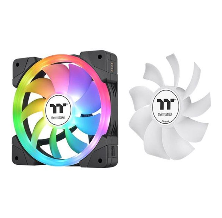 Thermaltake SWAFAN EX12 ARGB - مروحة شاسيه - 120 ملم - أسود