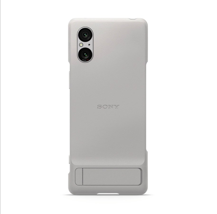 Sony Xperia 5 V Style Cover - Platinum Grey