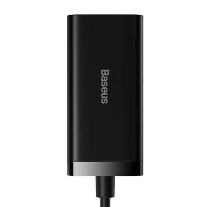 Baseus GaN3 Pro wall charger 2xUSB-C + 2xUSB 100W (black)