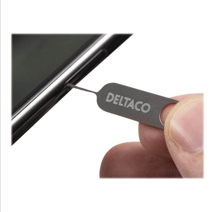 Deltaco SIMOPENER - SIM card eject tool for mobile phone