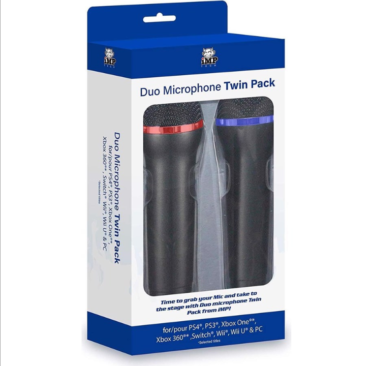 iMP TECH Duo Microphone Twin Pack - Microphone - Sony PlayStation 4