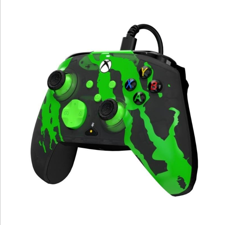 PDP Rematch Jolt Green (Glow In Dark) - Gamepad - Microsoft Xbox One