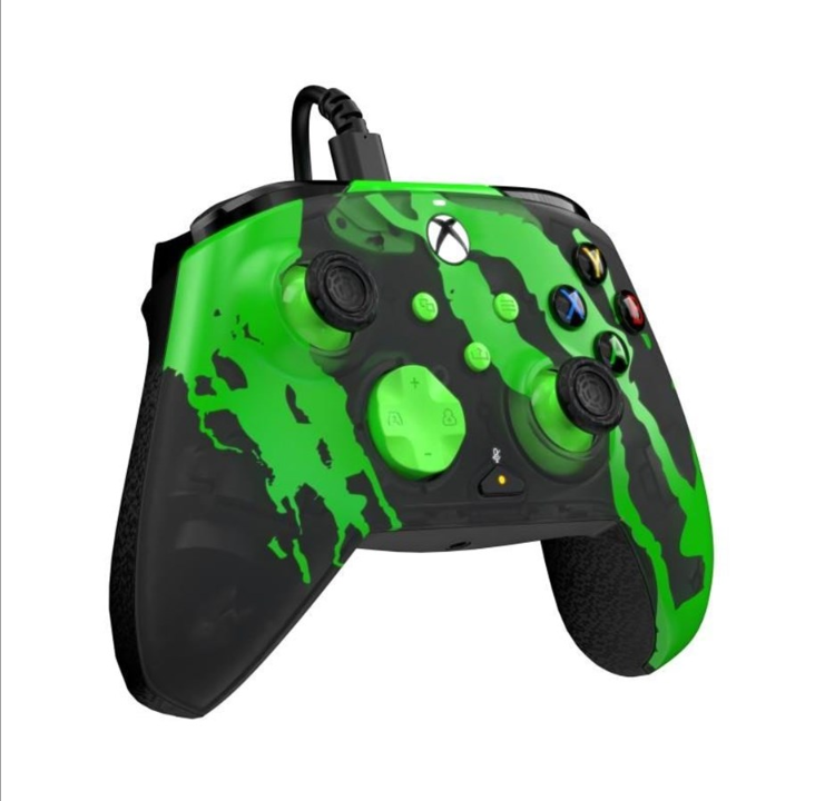 PDP Rematch Jolt Green (Glow In Dark) - Gamepad - Microsoft Xbox One