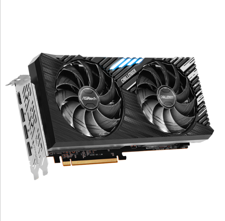 ASRock Radeon RX 7800 XT Challenger OC - 16GB GDDR6 RAM - Graphics card