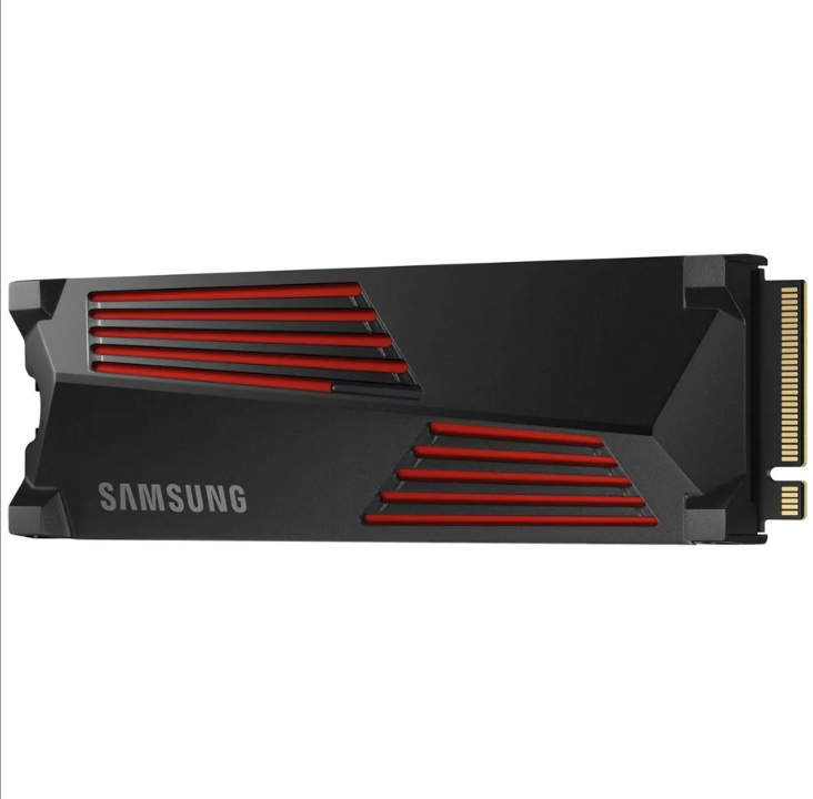 Samsung 990 Pro SSD - 4 تيرابايت - مزود بموزع للحرارة - M.2 2280 - PCIe 4.0