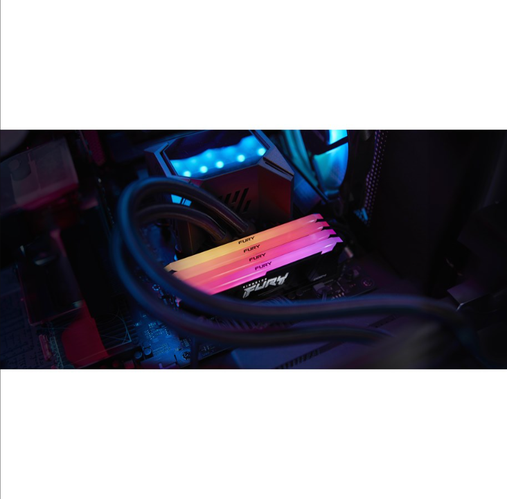 金士顿 FURY 野兽 RGB DDR4-3200 C16 DC - 32GB