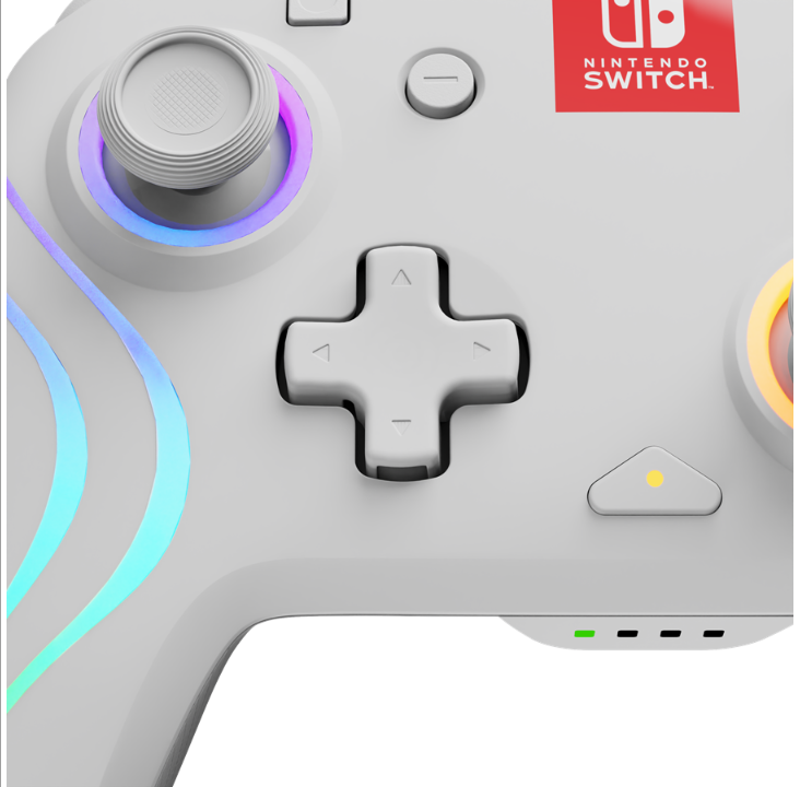 PDP Afterglow Wave - White - Gamepad - Nintendo Switch