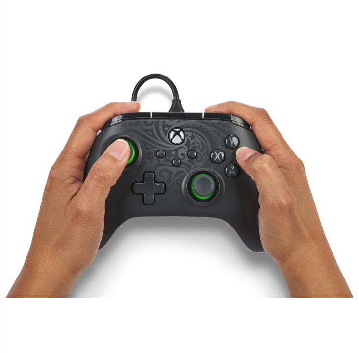 PowerA Advantage, controller with cord for Xbox Series X|S - Space green - Gamepad - Nintendo Switch