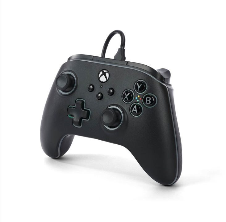适用于 Xbox Series X|S 的 PowerA Advantage 有线控制器（带 Lumectra Black） - 游戏手柄 - Microsoft Xbox Series S