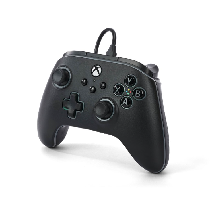 PowerA Advantage Corded Controller for Xbox Series X|S with Lumectra Black - Gamepad - Microsoft Xbox Series S