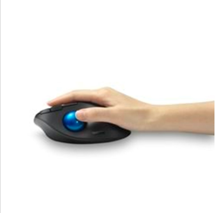 Kensington Pro Fit® Ergo TB450 Trackball - Mouse - Optic - 7 buttons - Bl?