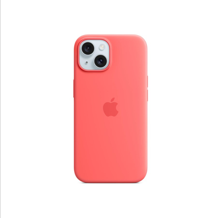 Apple iPhone 15 Silicone Case with MagSafe - Guava