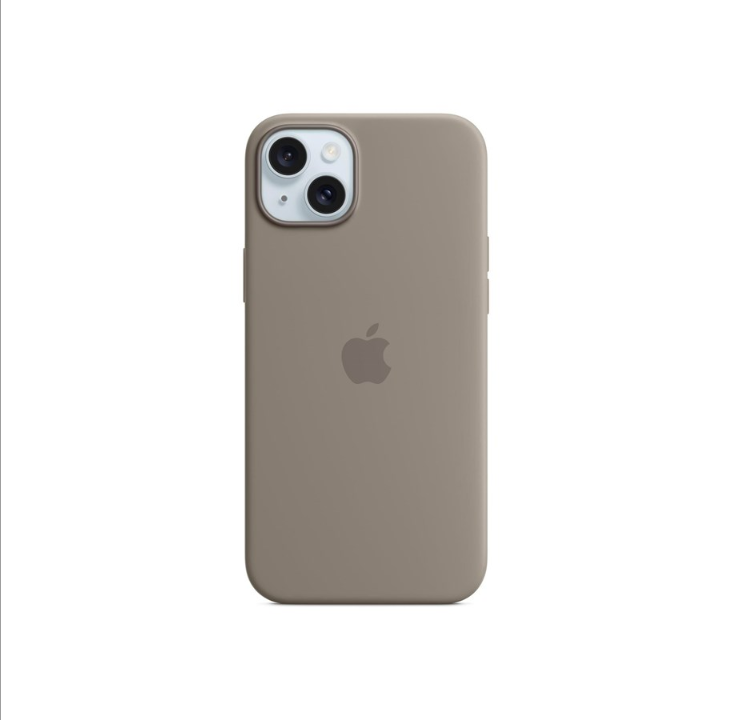 Apple iPhone 15 Plus Silicone Case with MagSafe - Clay