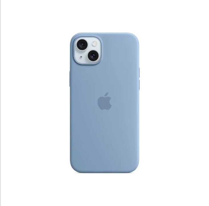 Apple iPhone 15 Plus Silicone Case with MagSafe - Winter Blue