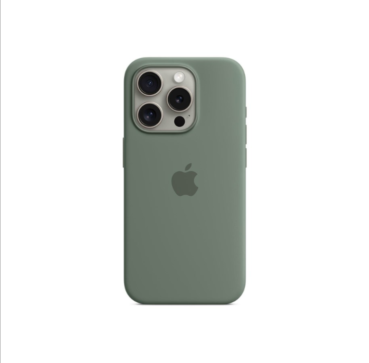 Apple iPhone 15 Pro Silicone Case with MagSafe - Cypress