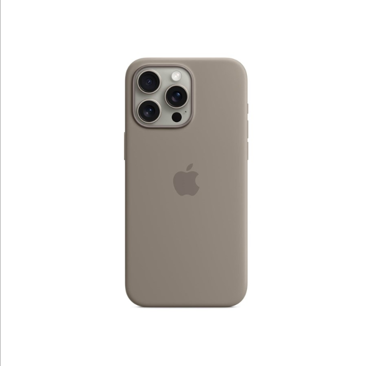 Apple iPhone 15 Pro Max Silicone Case with MagSafe - Clay