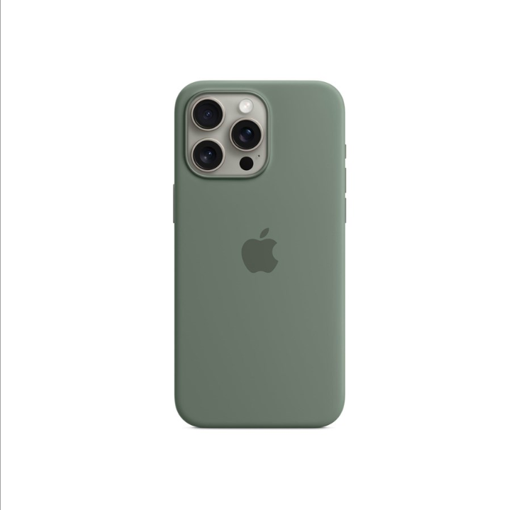 Apple iPhone 15 Pro Max Silicone Case with MagSafe - Cypress