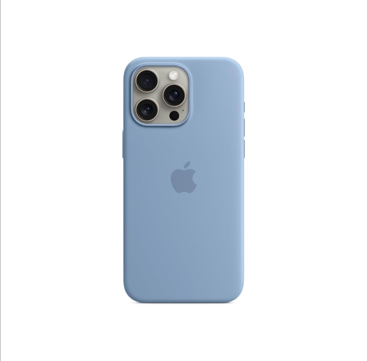 Apple iPhone 15 Pro Max Silicone Case with MagSafe - Winter Blue