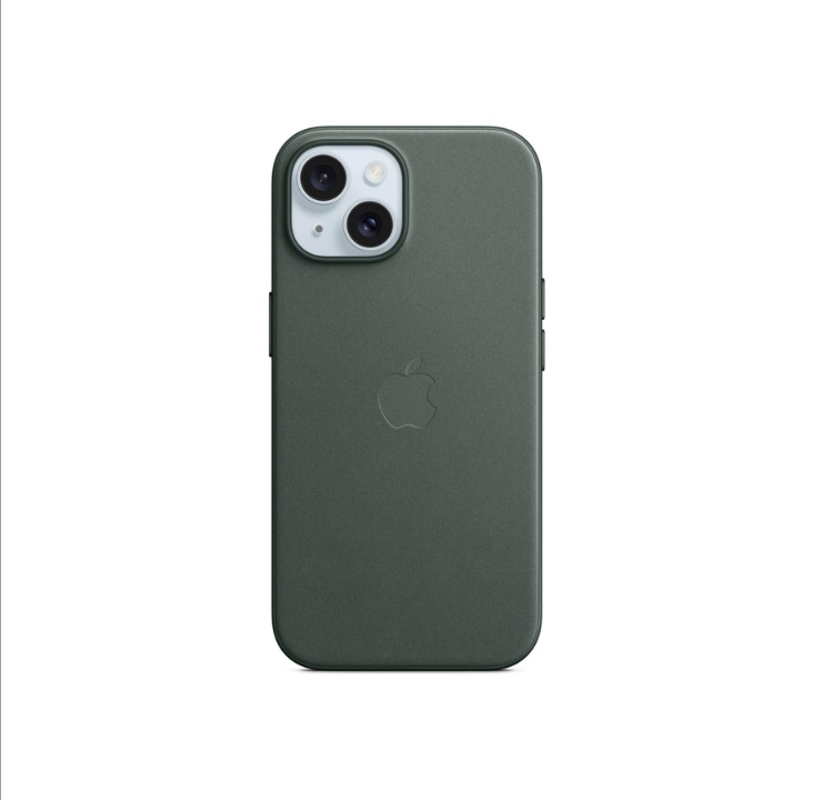 Apple iPhone 15 FineWoven Case with MagSafe - Evergreen