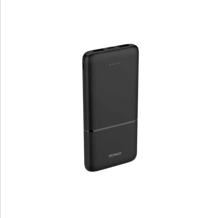 Deltaco PB-C1007 PowerBank - Svart - 10000 mAh