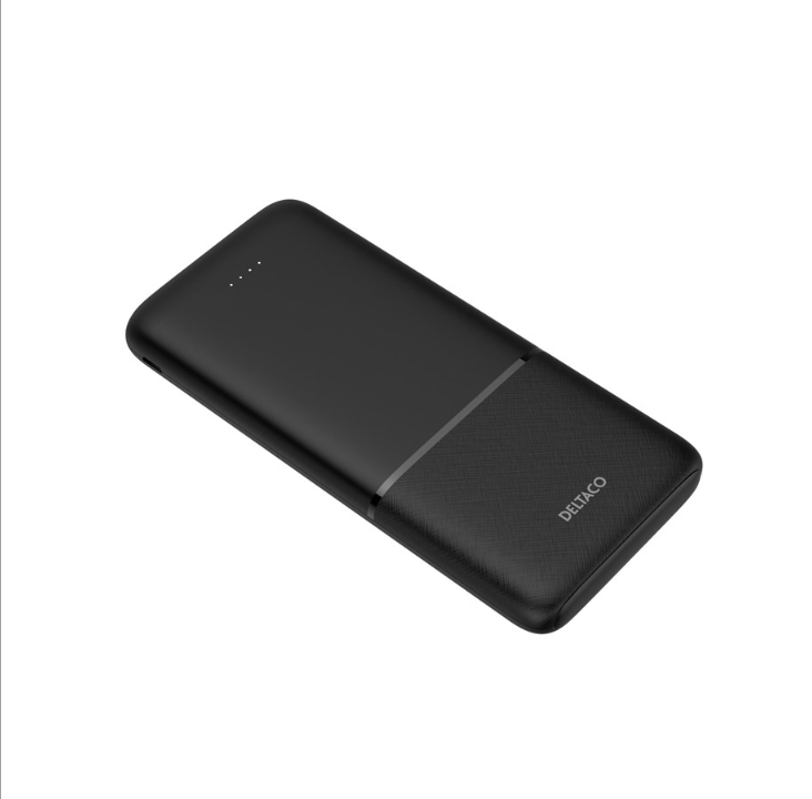 Deltaco PB-C1007 PowerBank - Svart - 10000 mAh