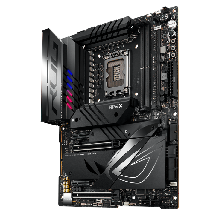 اللوحة الأم ASUS ROG MAXIMUS Z790 APEX ENCORE - Intel Z790 - مقبس Intel LGA1700 - ذاكرة الوصول العشوائي DDR5 - ATX