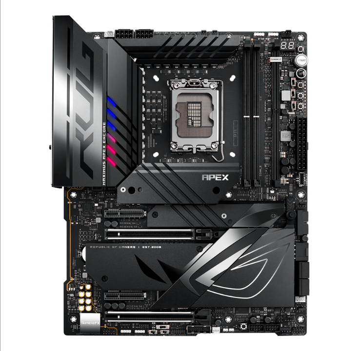 اللوحة الأم ASUS ROG MAXIMUS Z790 APEX ENCORE - Intel Z790 - مقبس Intel LGA1700 - ذاكرة الوصول العشوائي DDR5 - ATX