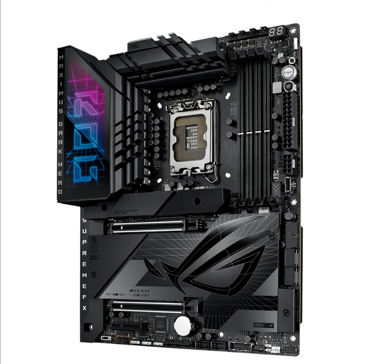 ASUS ROG MAXIMUS Z790 DARK HERO Motherboard - Intel Z790 - Intel LGA1700 socket - DDR5 RAM - ATX