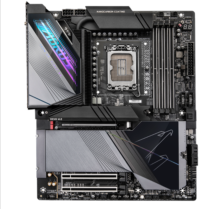 GIGABYTE Z790 AORUS MASTER X Motherboard - Intel Z790 - Intel LGA1700 socket - DDR5 RAM - Extended ATX