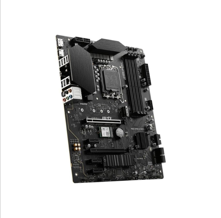 MSI PRO Z790-S WIFI Motherboard - Intel Z790 - Intel LGA1700 socket - DDR5 RAM - ATX