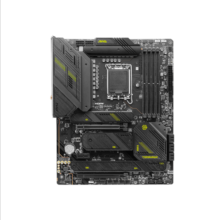 MSI MAG Z790 TOMAHAWK MAX WIFI Motherboard - Intel Z790 - Intel LGA1700 socket - DDR5 RAM - ATX