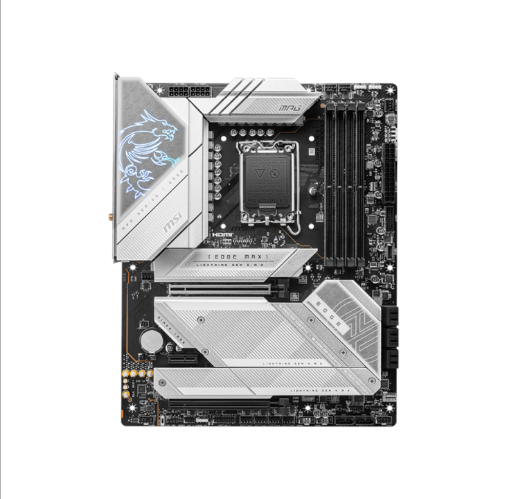 MSI MPG Z790 EDGE TI MAX WIFI Motherboard - Intel Z790 - Intel LGA1700 socket - DDR5 RAM - ATX