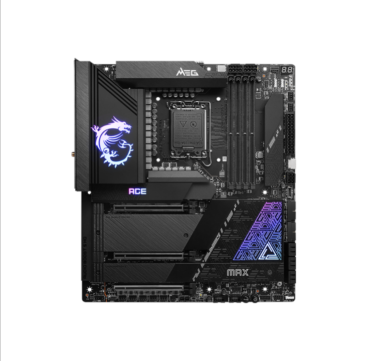 MSI MEG Z790 ACE MAX Motherboard - Intel Z790 - Intel LGA1700 socket - DDR5 RAM - Extended ATX