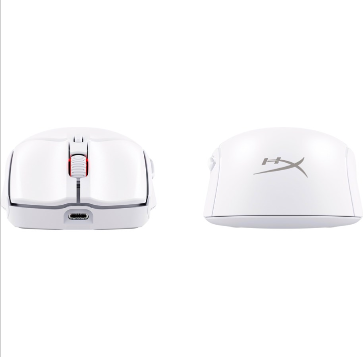 HyperX Pulsefire Haste 2 Wireless - White - Mouse - Optic - 6 buttons - White