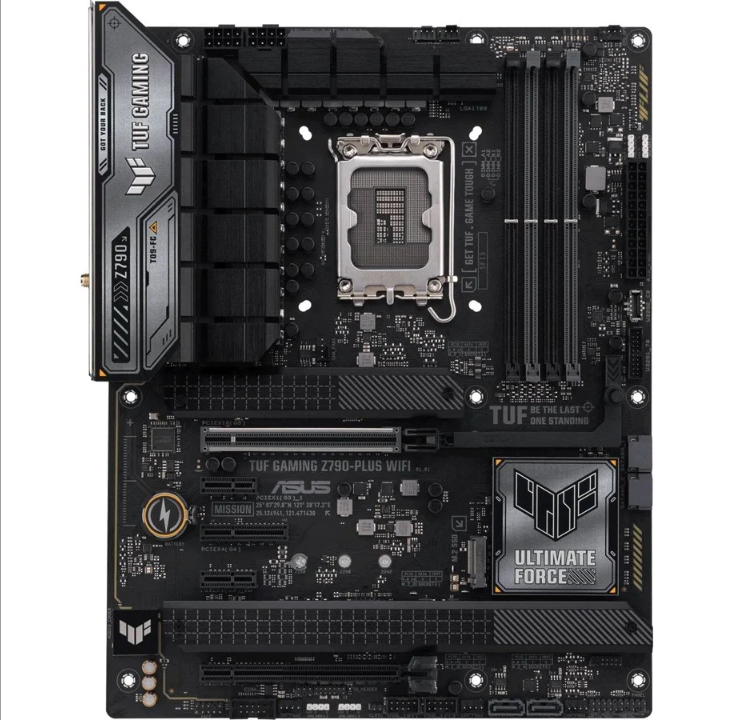 اللوحة الأم ASUS TUF GAMING Z790-PLUS WIFI (V2) - Intel Z790 - مقبس Intel LGA1700 - ذاكرة الوصول العشوائي DDR5 - ATX