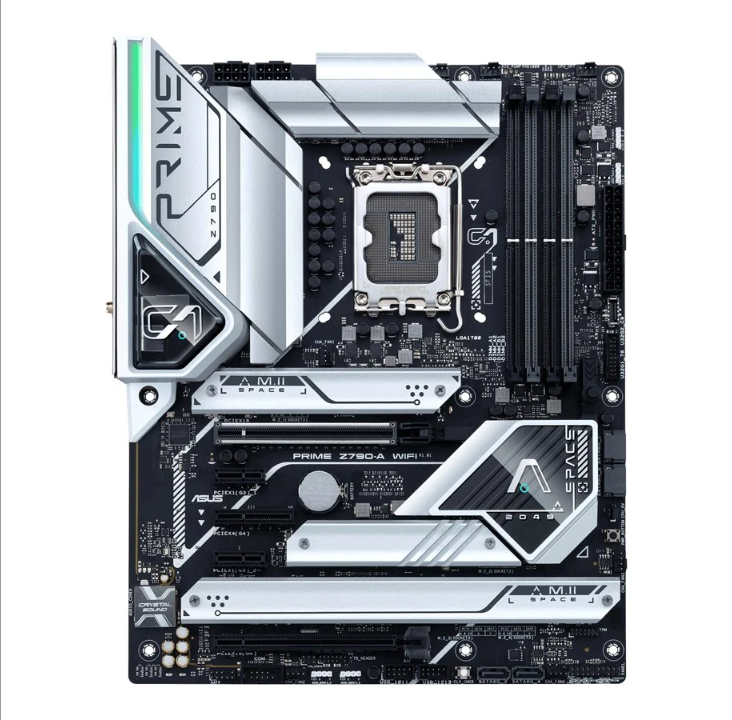 ASUS PRIME Z790-A WIFI (V2) Motherboard - Intel Z790 - Intel LGA1700 socket - DDR5 RAM - ATX