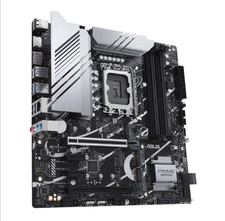 اللوحة الأم ASUS PRIME Z790M-PLUS (V2) - Intel Z790 - مقبس Intel LGA1700 - ذاكرة الوصول العشوائي DDR5 - Micro-ATX