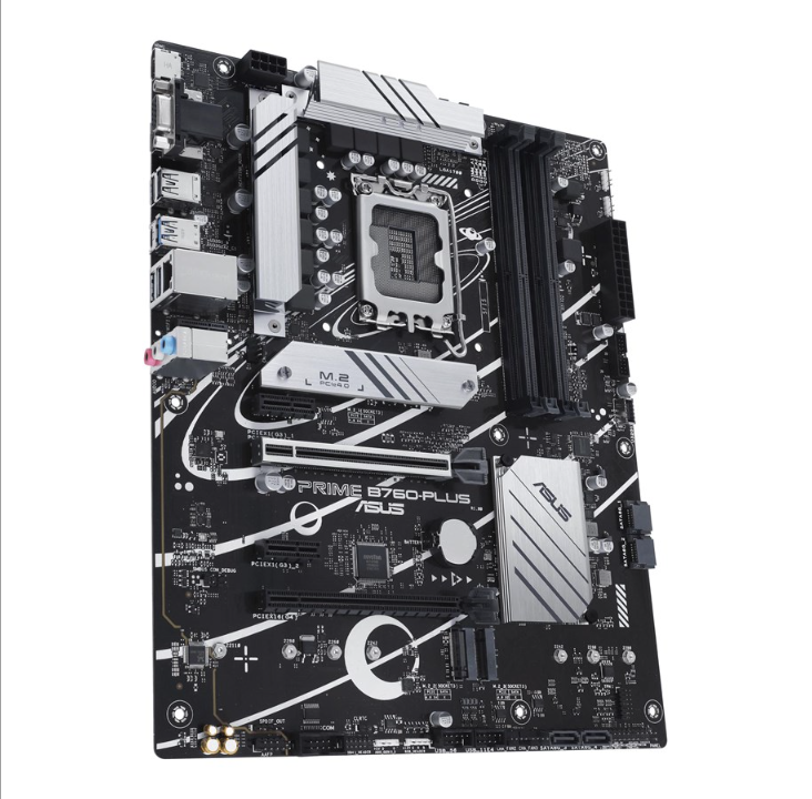 ASUS PRIME B760-PLUS (V2) Motherboard - Intel B760 - Intel LGA1700 socket - DDR5 RAM - ATX