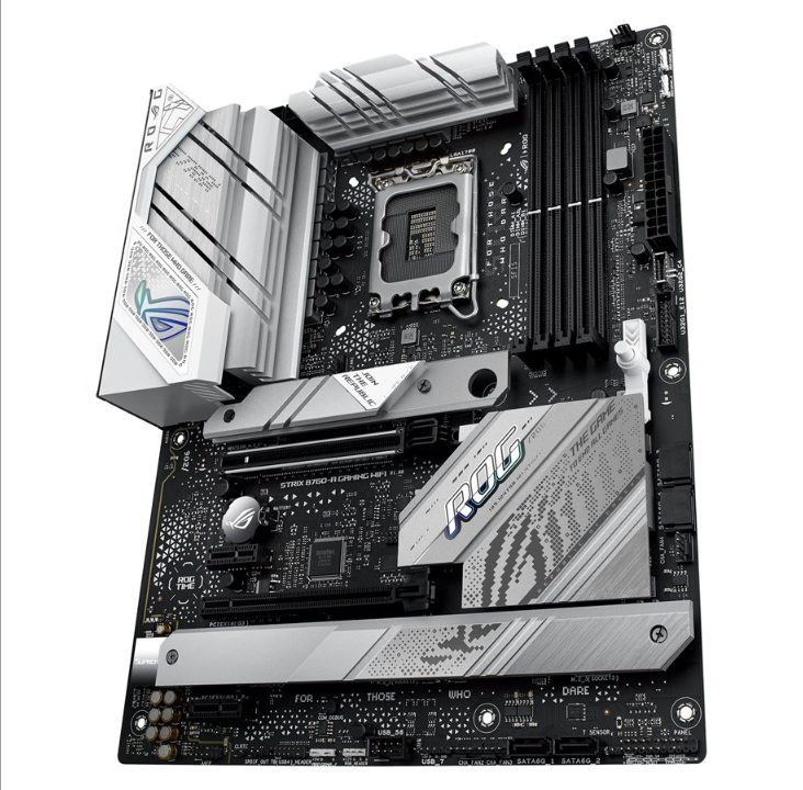 ASUS ROG STRIX B760-A GAMING WIFI (V2) Motherboard - Intel B760 - Intel LGA1700 socket - DDR5 RAM - ATX