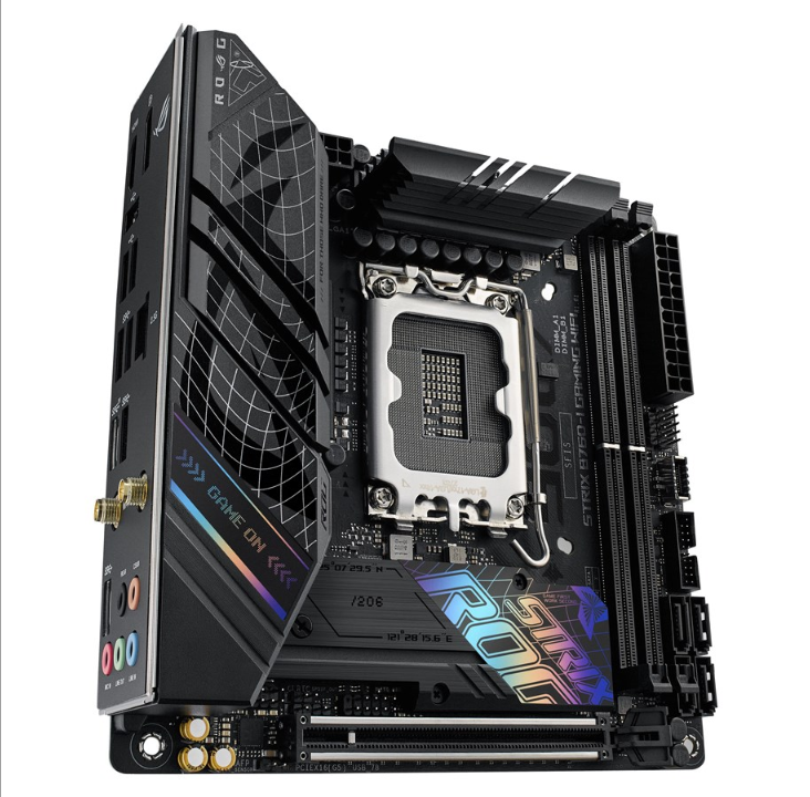 ASUS ROG STRIX B760-I GAMING WIFI (V2) Motherboard - Intel B760 - Intel LGA1700 socket - DDR5 RAM - Mini-ITX